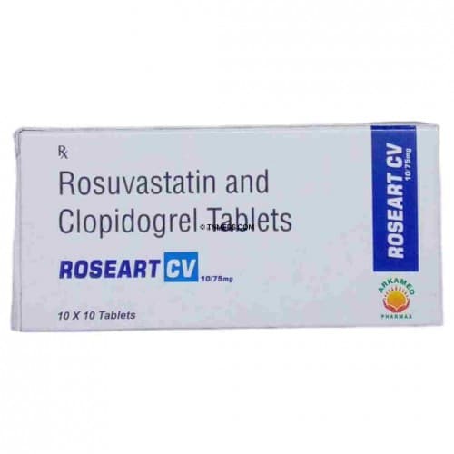 ROSEART CV 10/75MG TAB