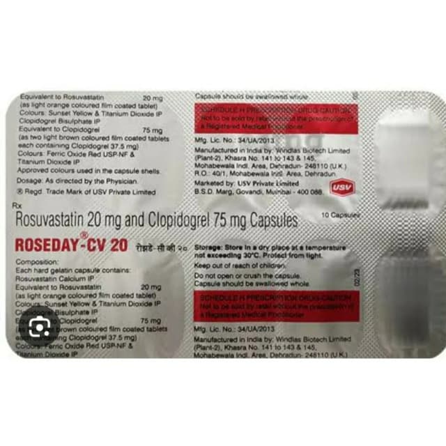 Roseday CV 20 Capsule