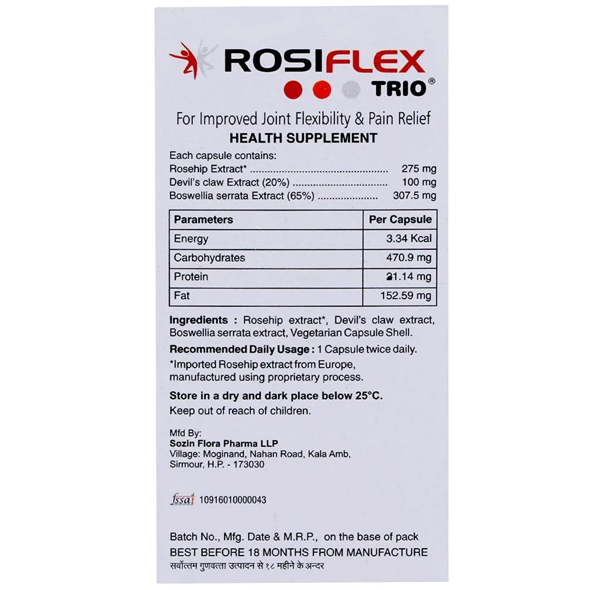 ROSIFLEX TRIO