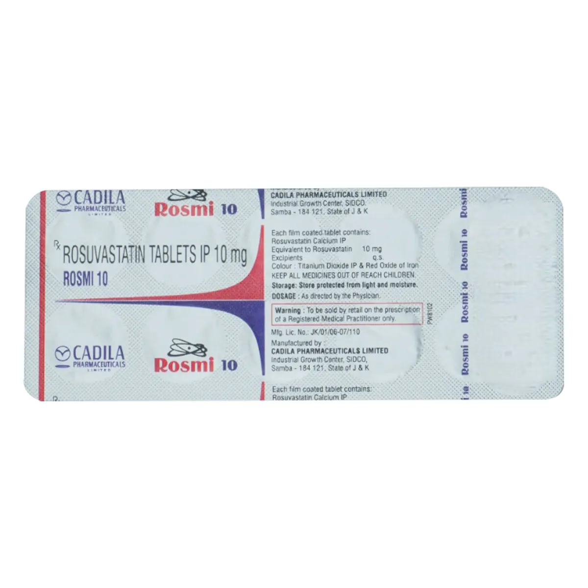 ROSMI EZ-10MG TAB
