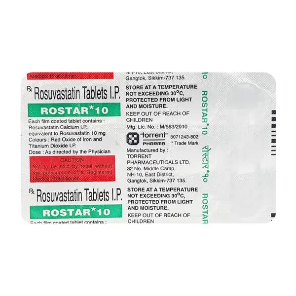 ROSTAR 10MG 10`S