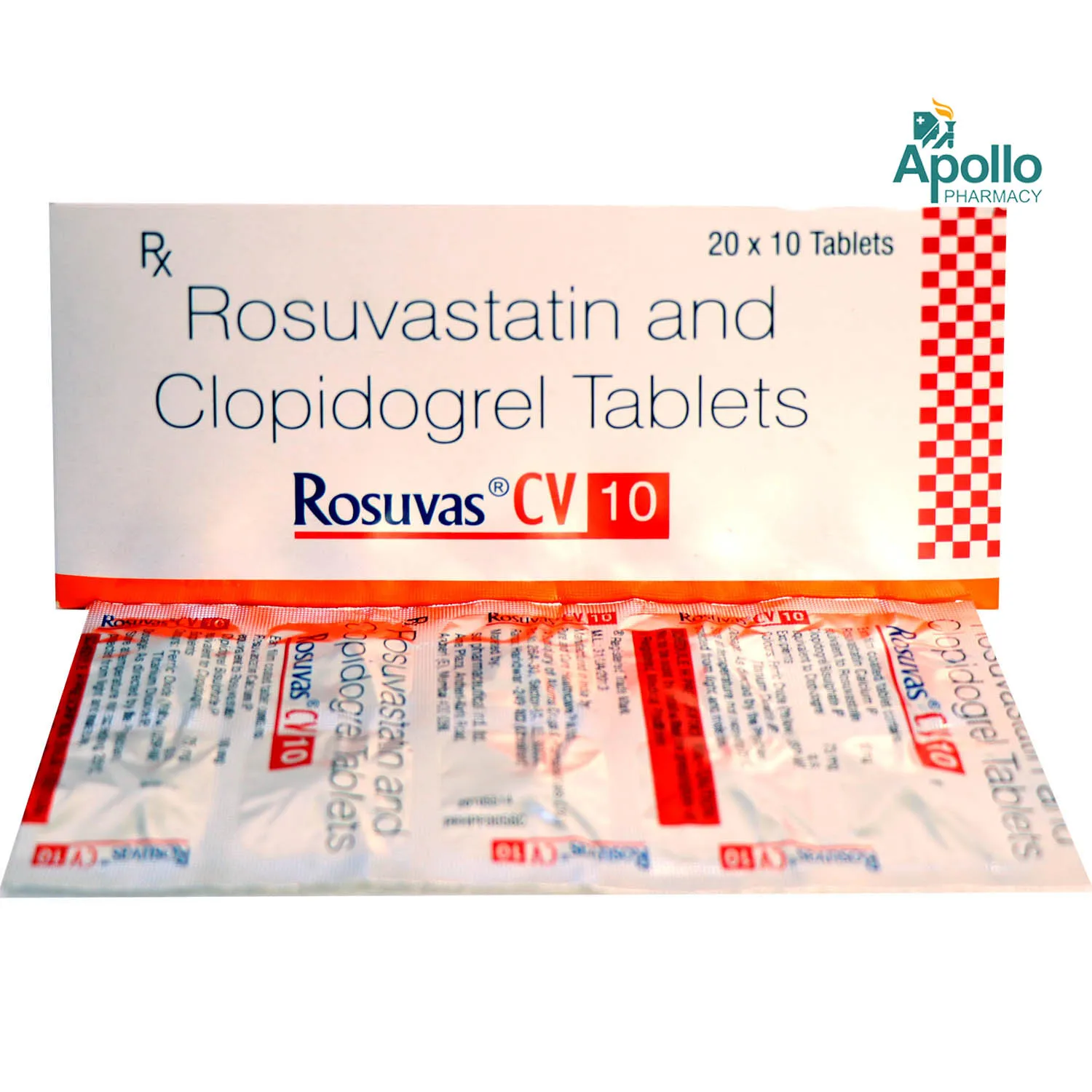 ROSUDUS CV 10MG TAB 10`S