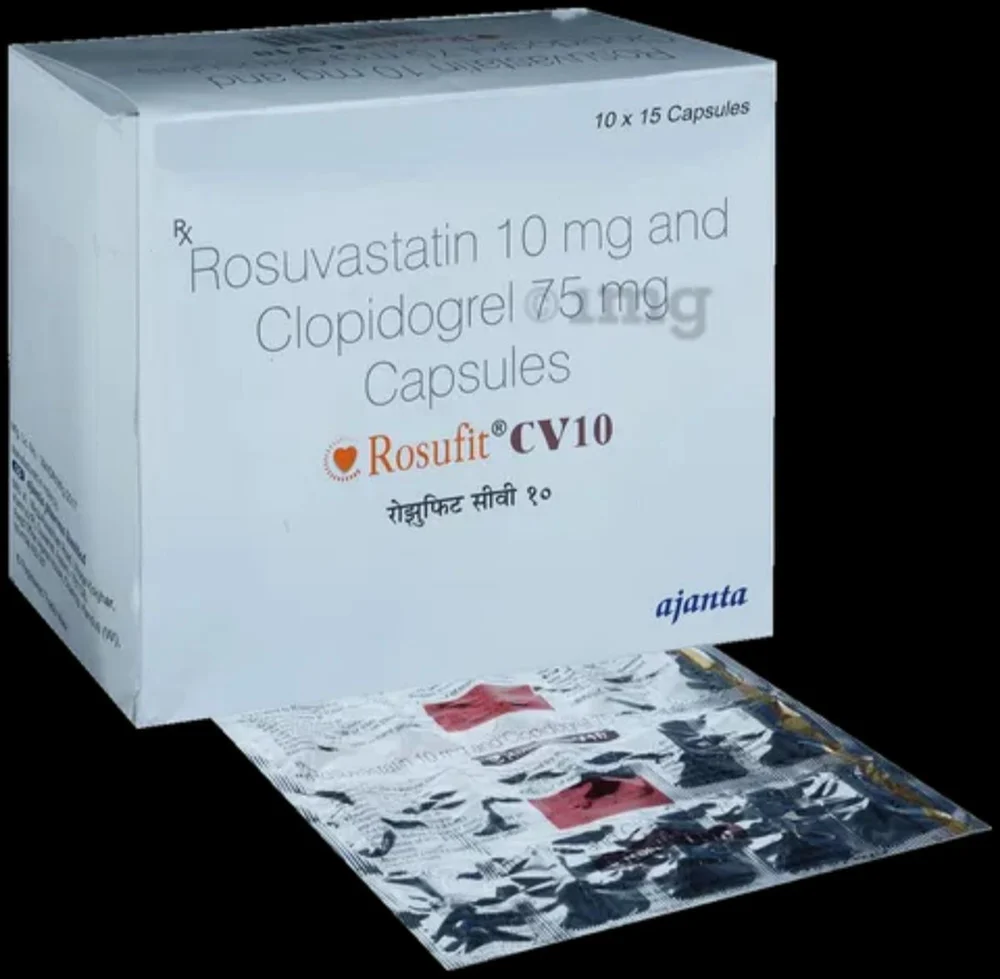 ROSUFIT CV 10/75MG CAP