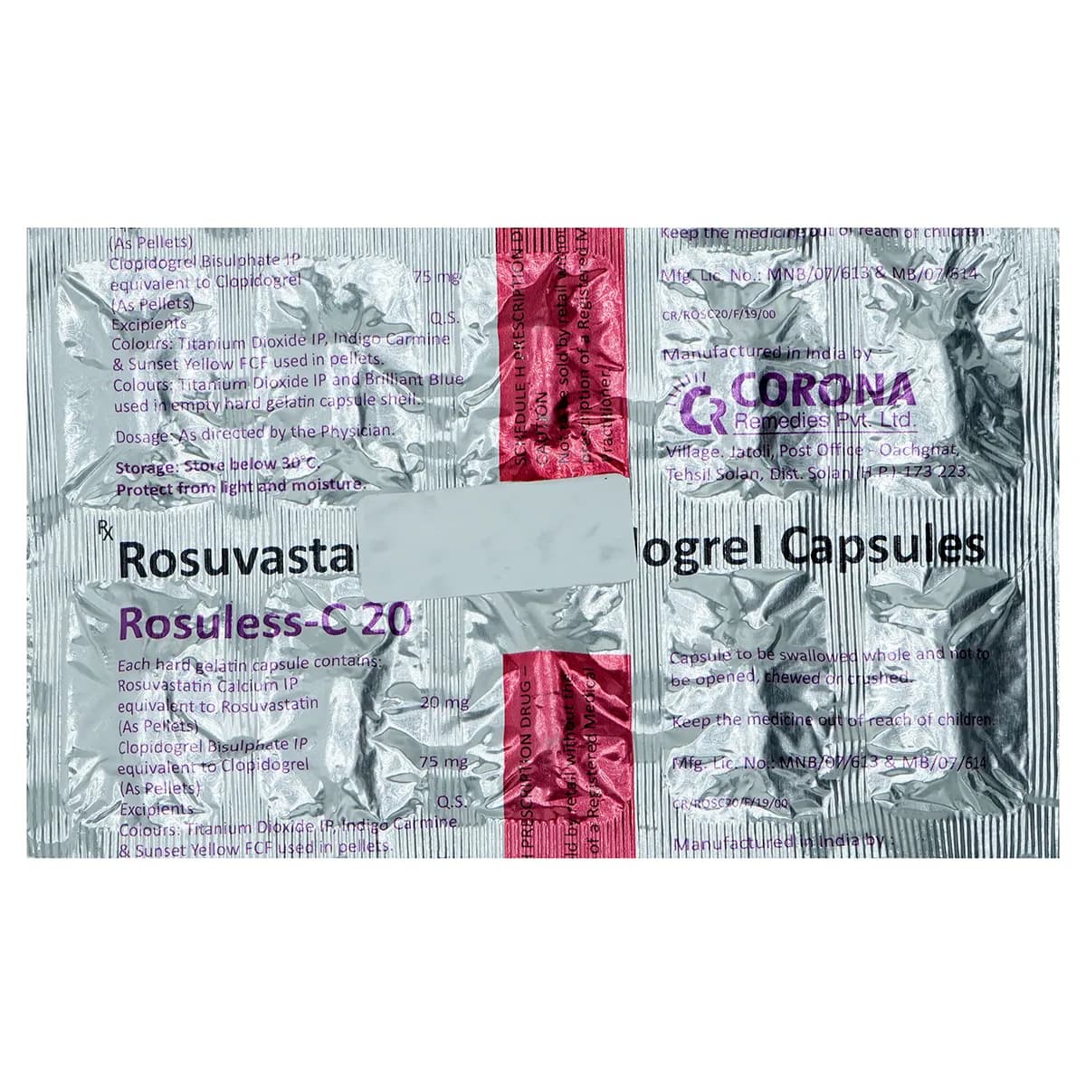 ROSULESS C 20 CAP