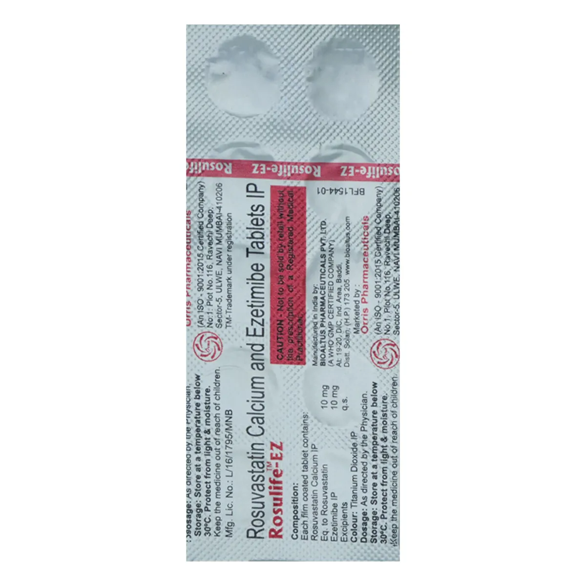 ROSULIFE EZ TAB 10S