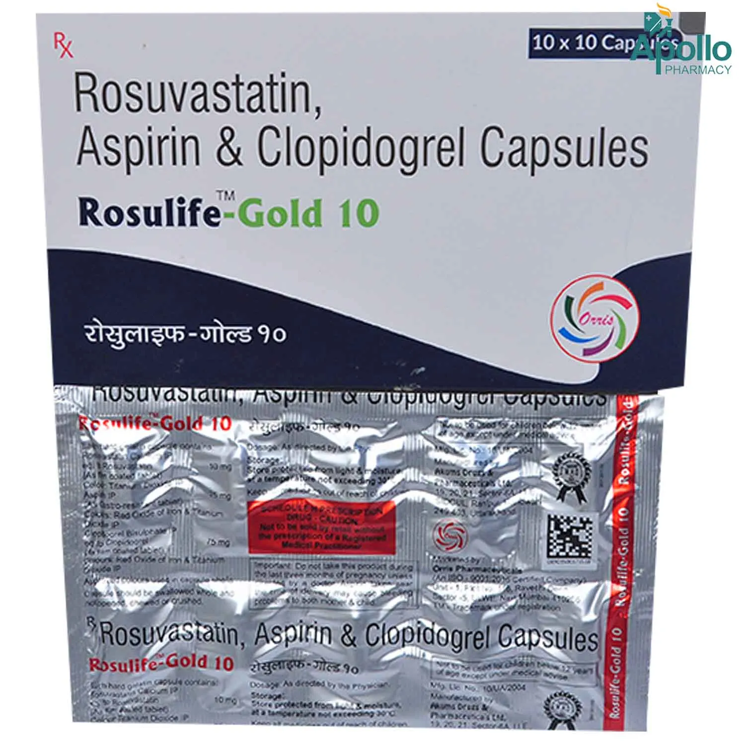 ROSULIFE GOLD 10 CAP