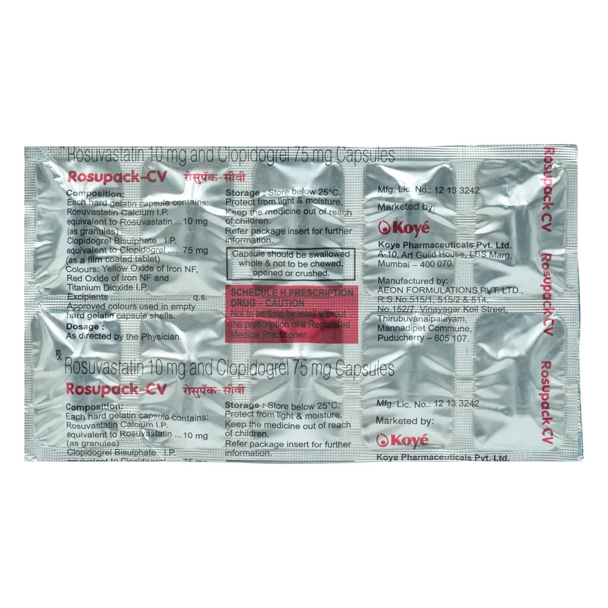 ROSUPACK CV