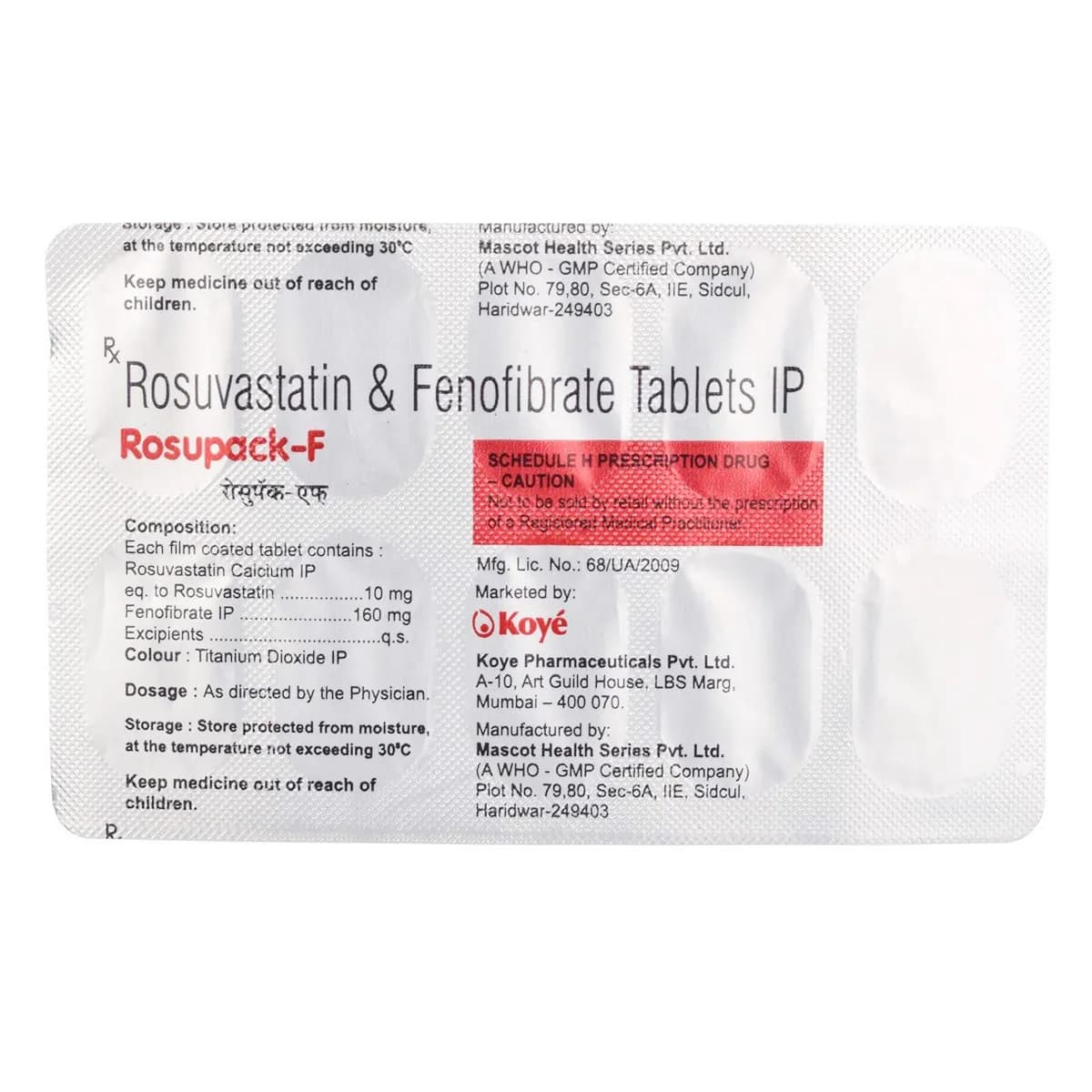 ROSUPACK F