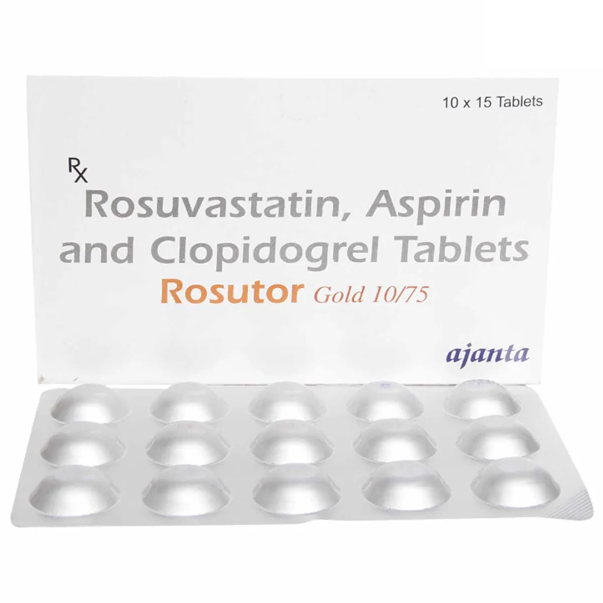 ROSUTOR GOLD 10/75/75MG