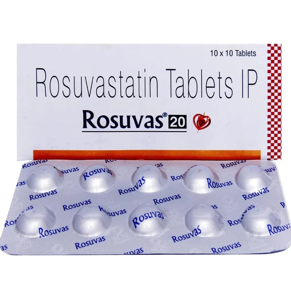 Rosuvas 20 Tablet
