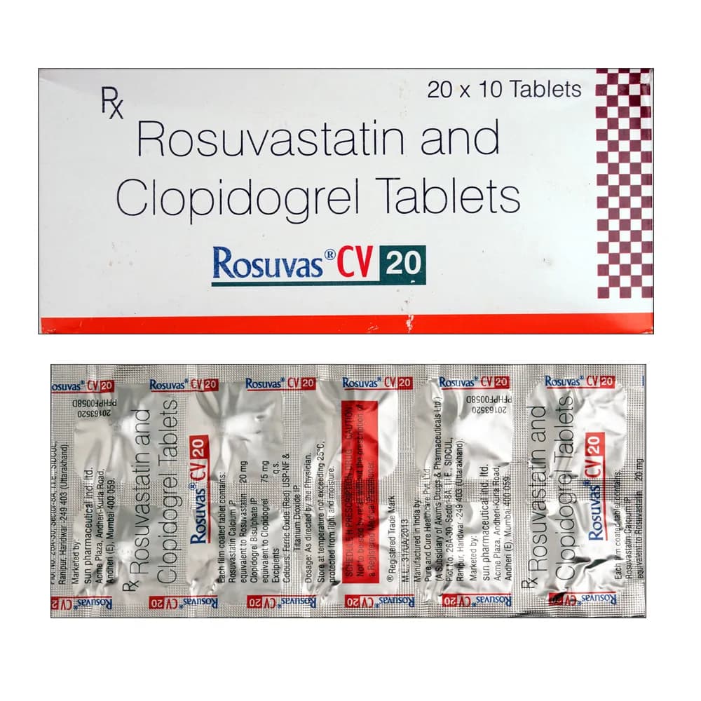 ROSUVAS CV 20MG TAB