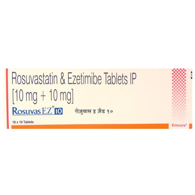 Rosuvas Ez 10MG Tab