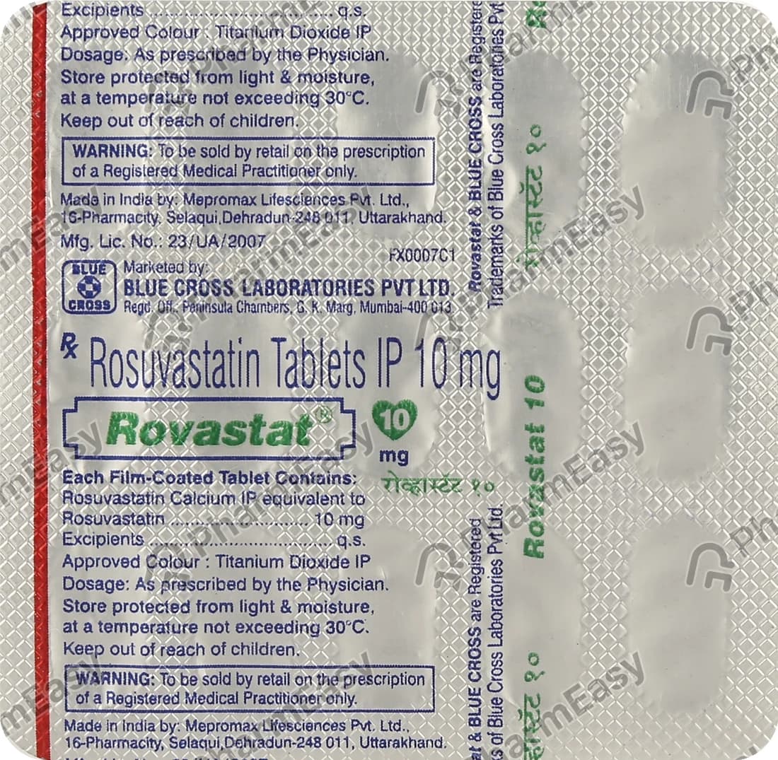 ROVASTAT 10 TAB