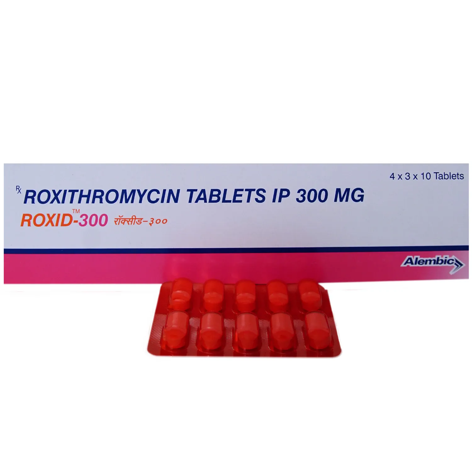 ROXID 300MG 10`S