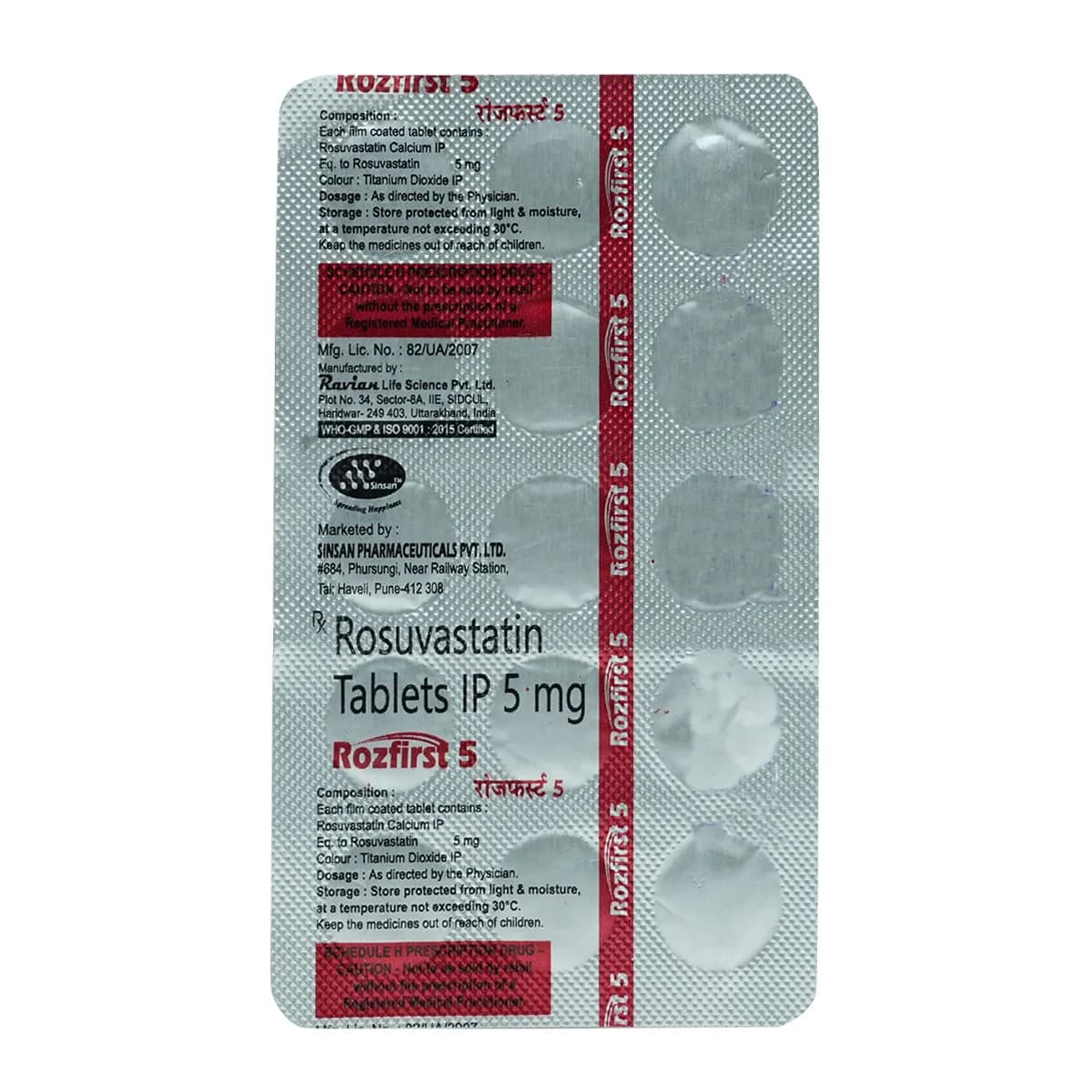 ROZFIRST-5MG TAB