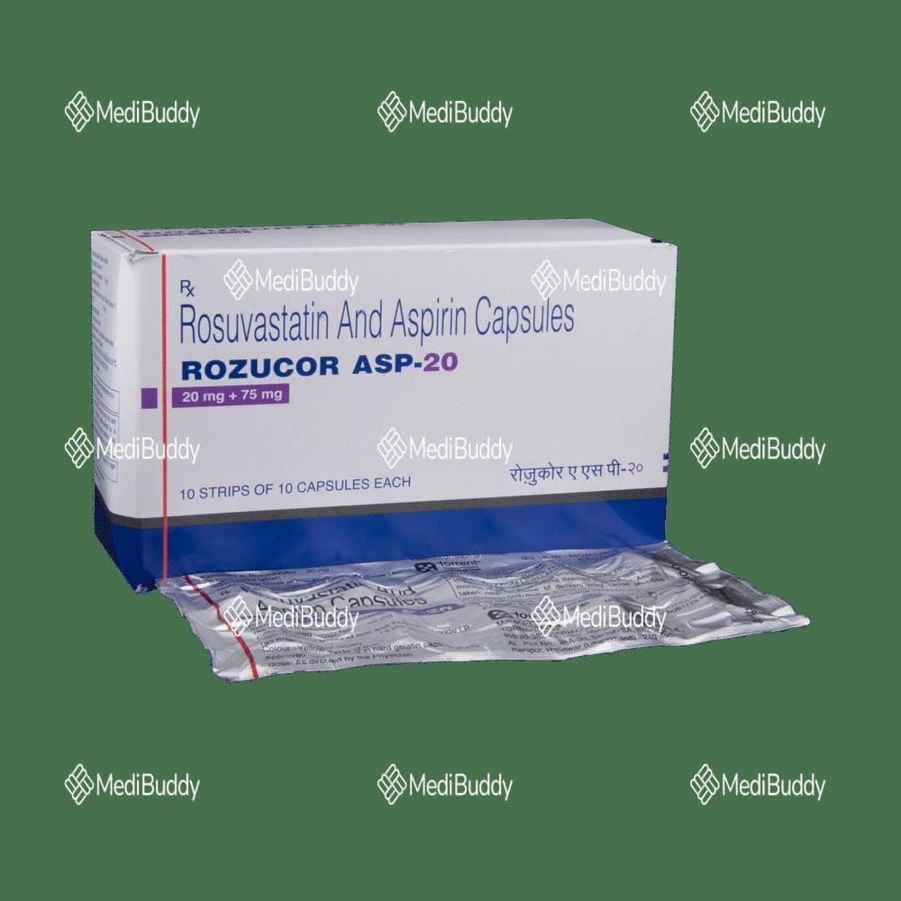 ROZUCOR ASP 20/150MG CAP