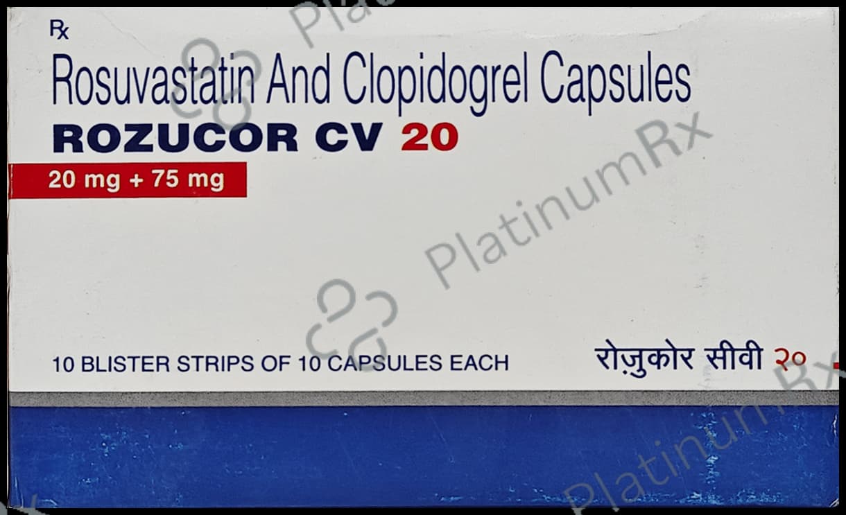 ROZUCOR CV 20 CAP