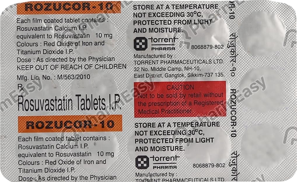 ROZUCOR D 10MG TAB