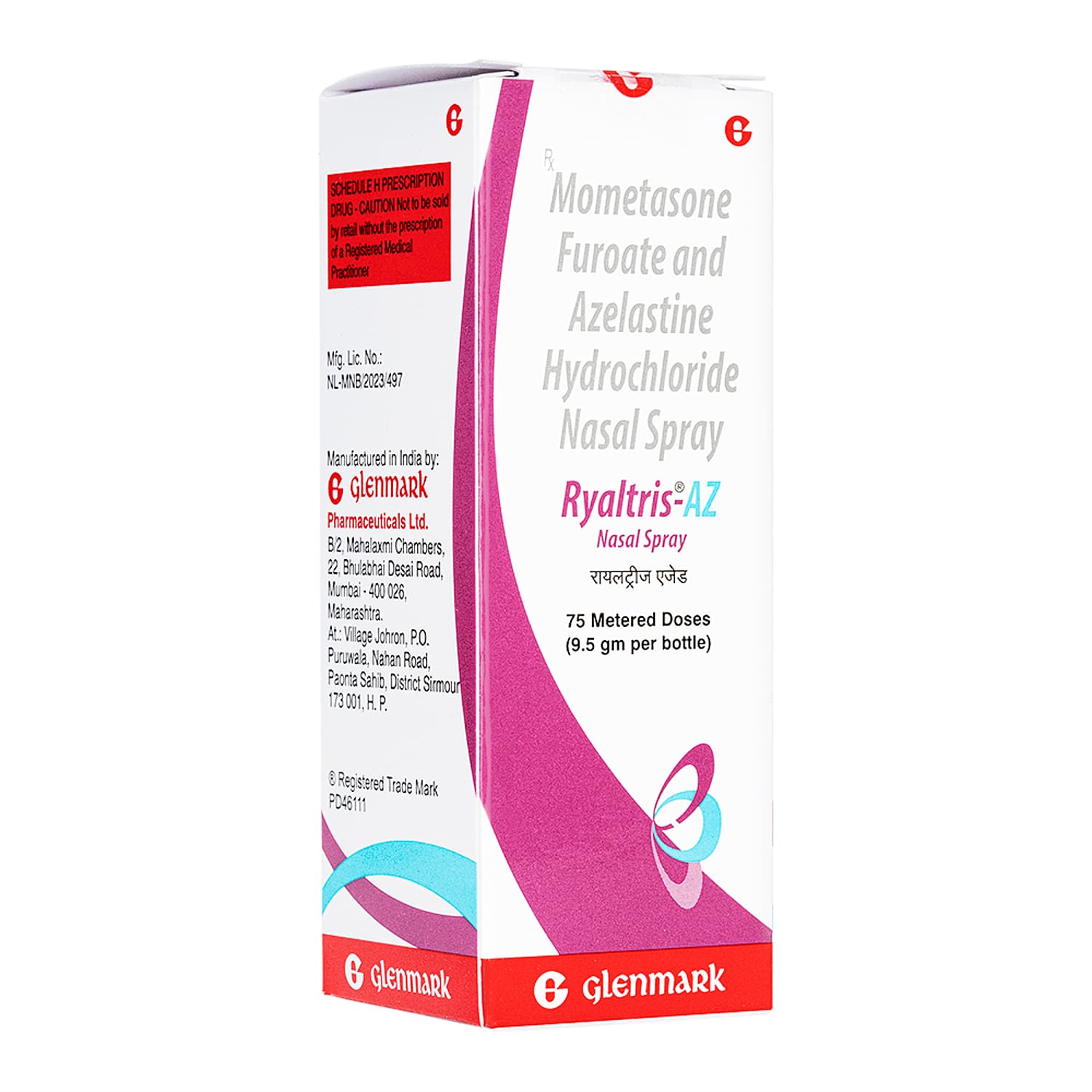 RYALTRIS AZ 75 MD