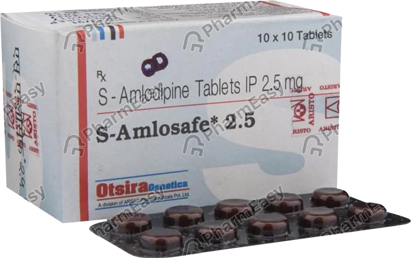 S AMLOSAFE 2.5MG TAB