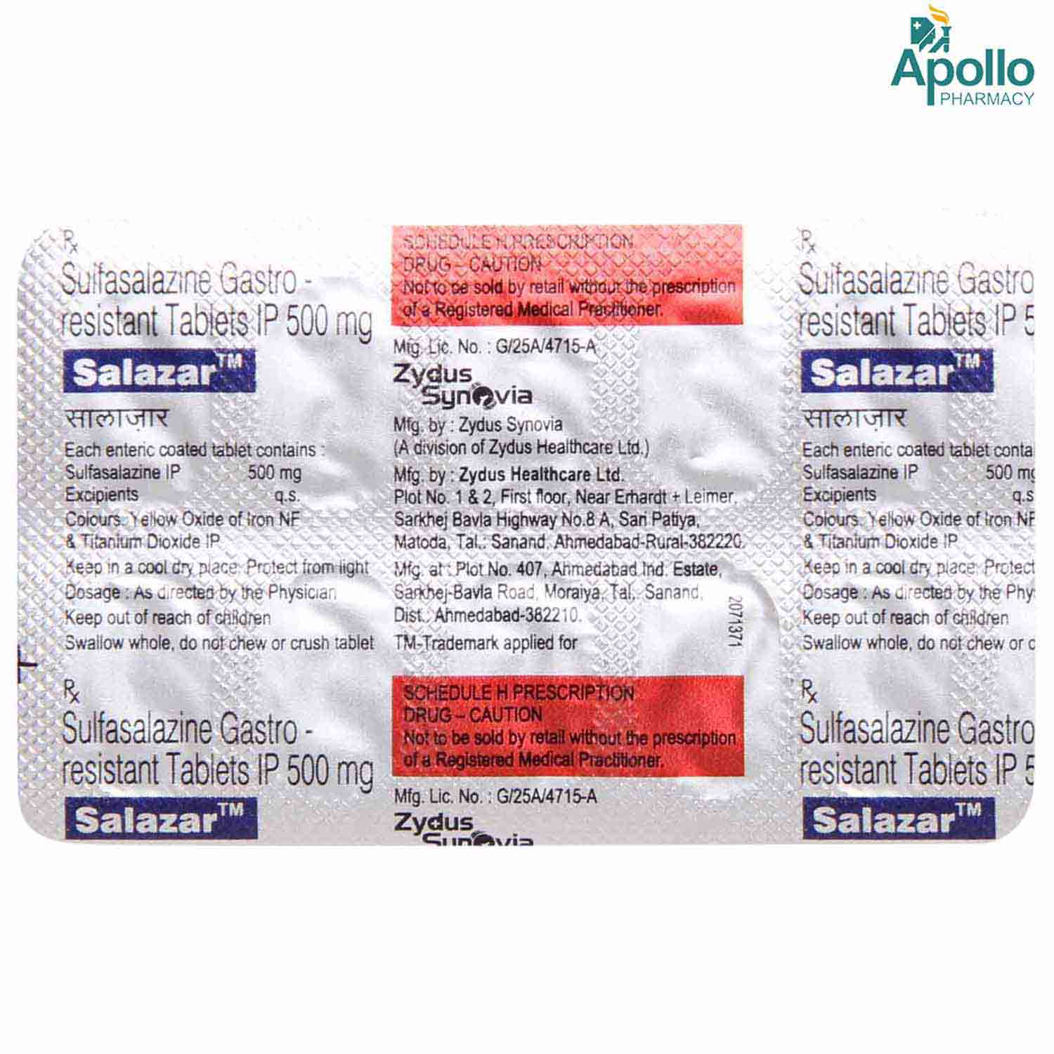 SALAZAR TAB 10`S