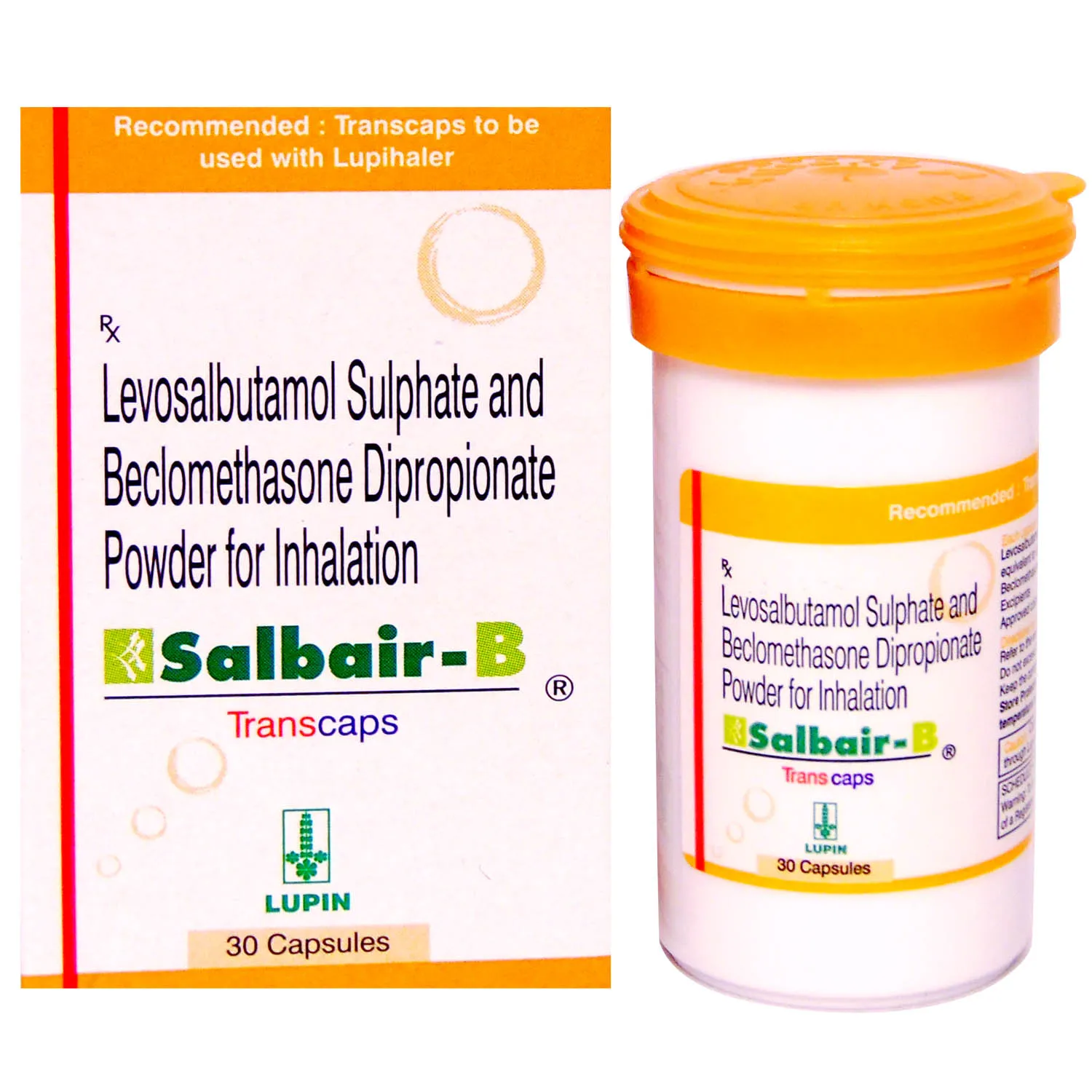 SALBAIR-B TRANSCAP 30`S