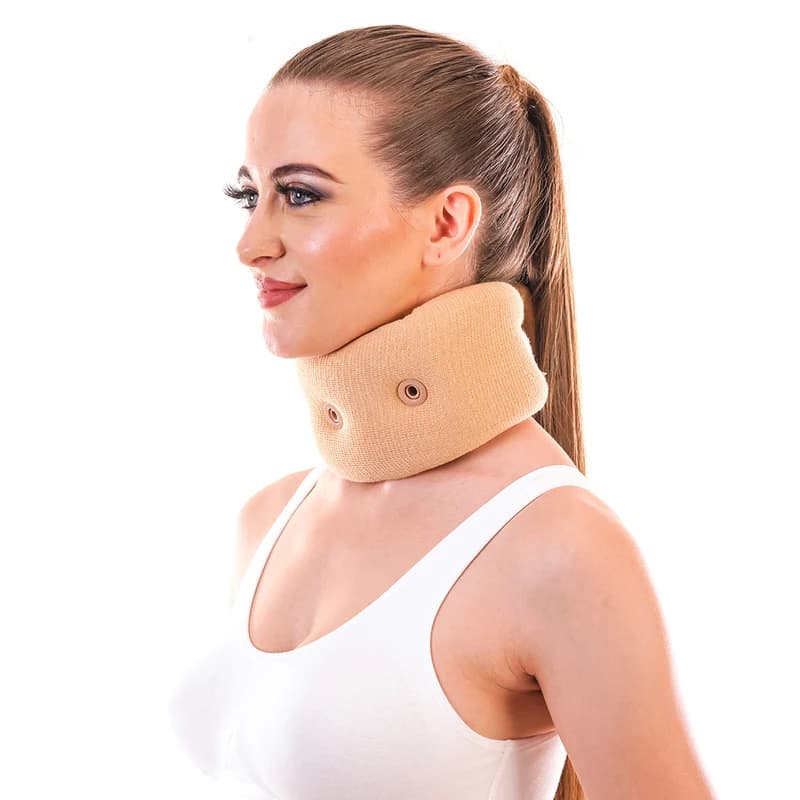 Samson Cervical Collar Soft With Support Beige M (CA-0102)