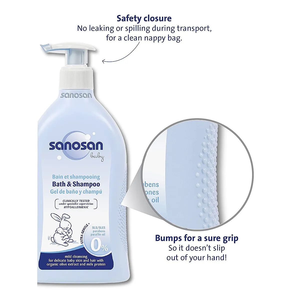 SANOSAN BABY BATH& SHAMPOO