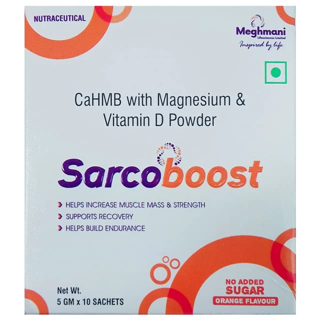 SARCOBOOST S/F ORANGE FLV SACHETS
