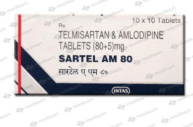 SARTEL AM 80MG TAB