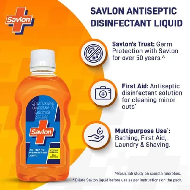 Savlon Disinfe Liq 200ML