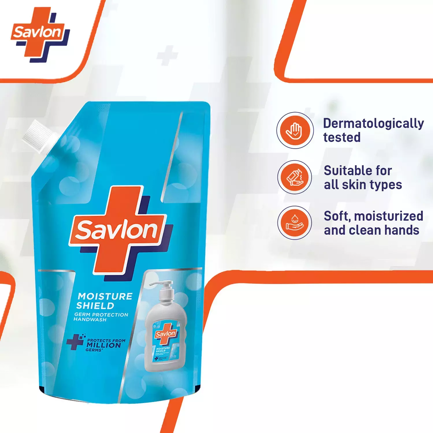Savlon H/W Moisture Shield 725ML