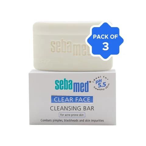 SEBAMED CLEAR FACE CLEANS BAR