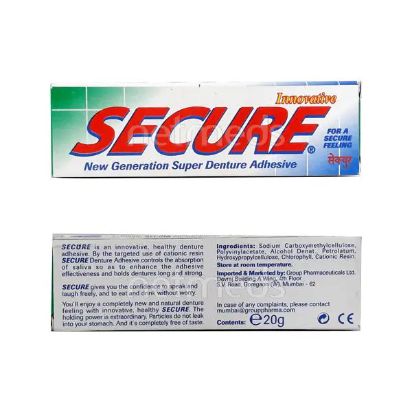 SECURE ADHESIVE CREAM