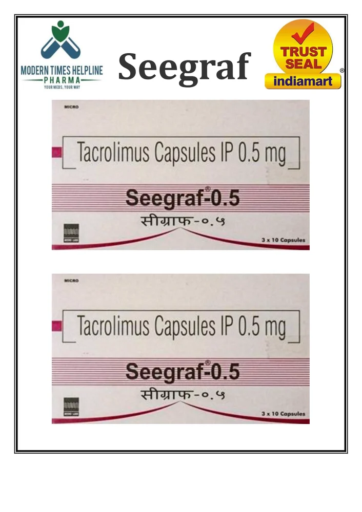 SEEGRAF 0.5MG CAP