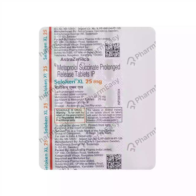 SELEMETO XL 25MG TAB