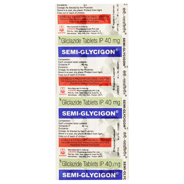 SEMI-GLYCIGON TAB 10`S