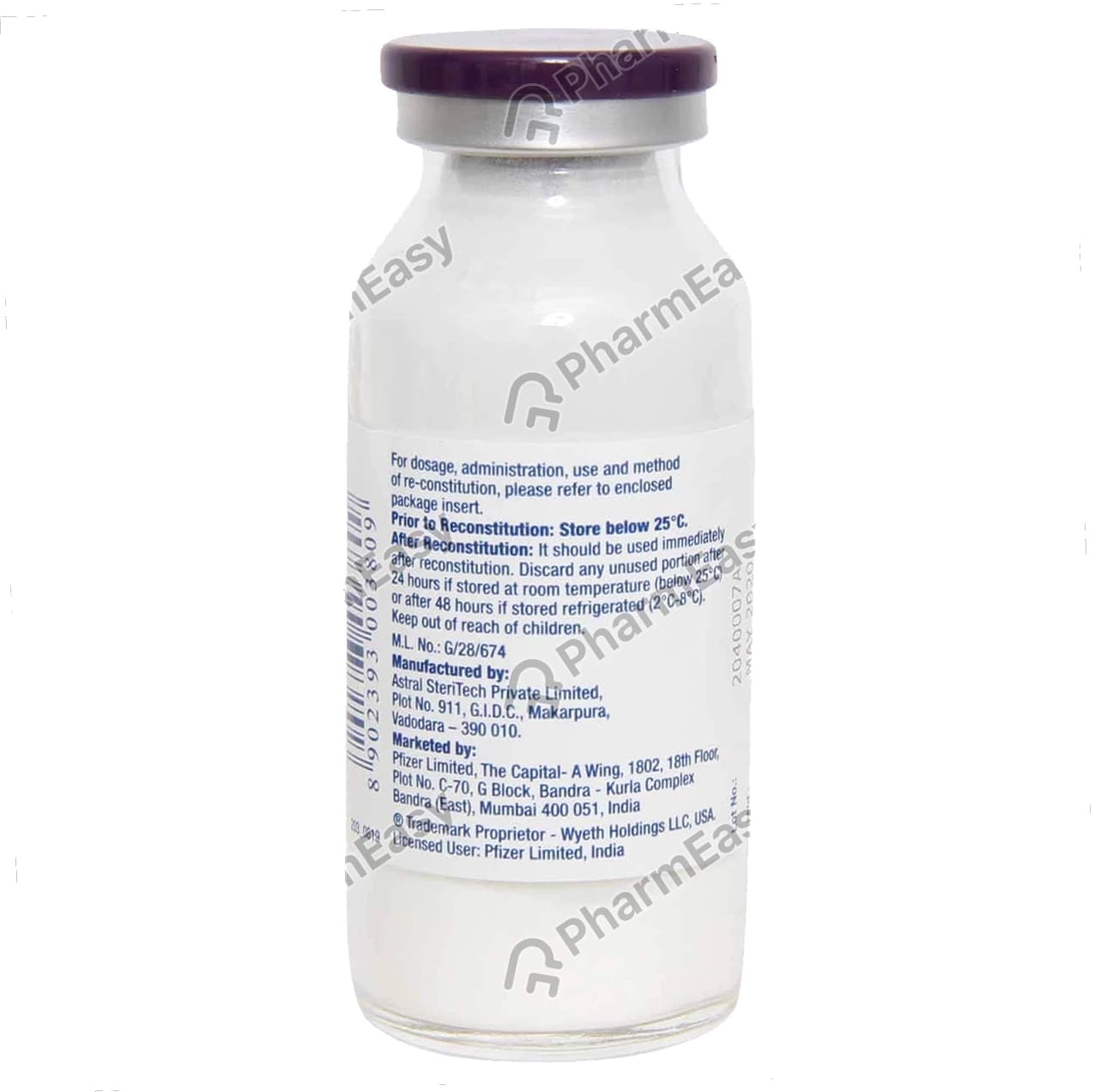 SENIZO 4.5GM INJ VIAL