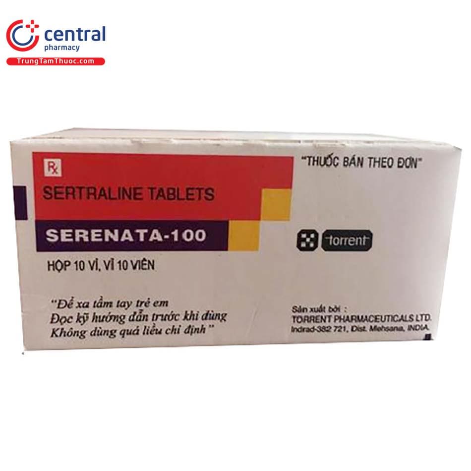 SERENATA 100MG TAB 10`S