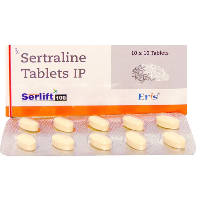 SERLIFT 100MG 10S