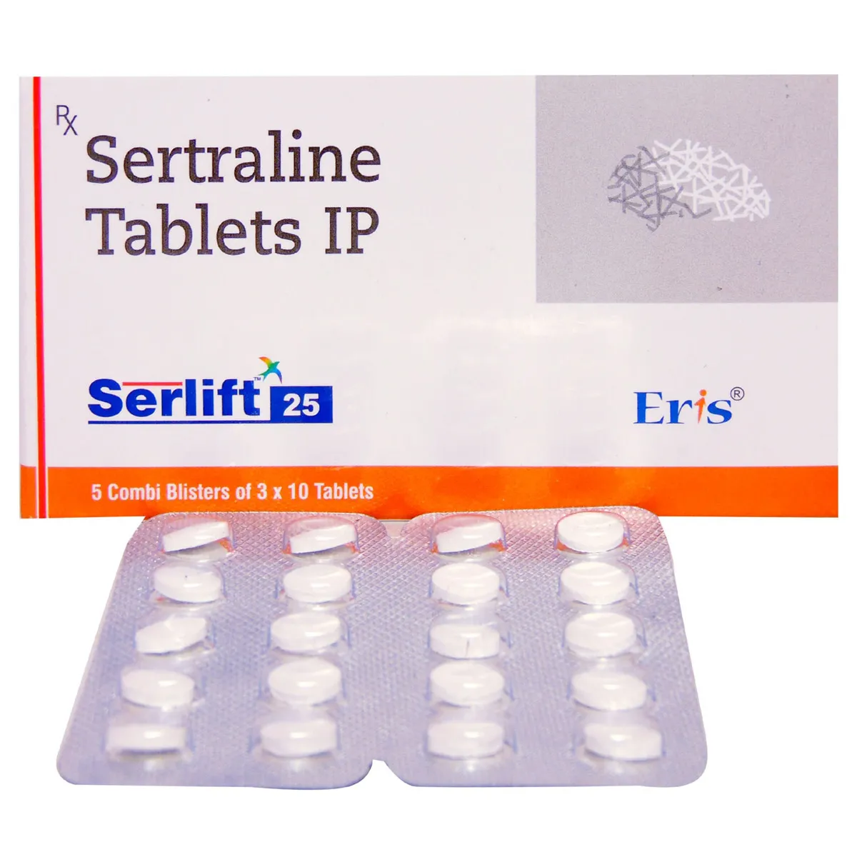 SERLIFT 25MG 10`S