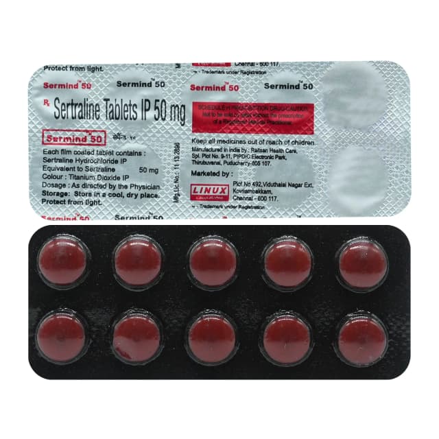 SERMIND 50MG TAB