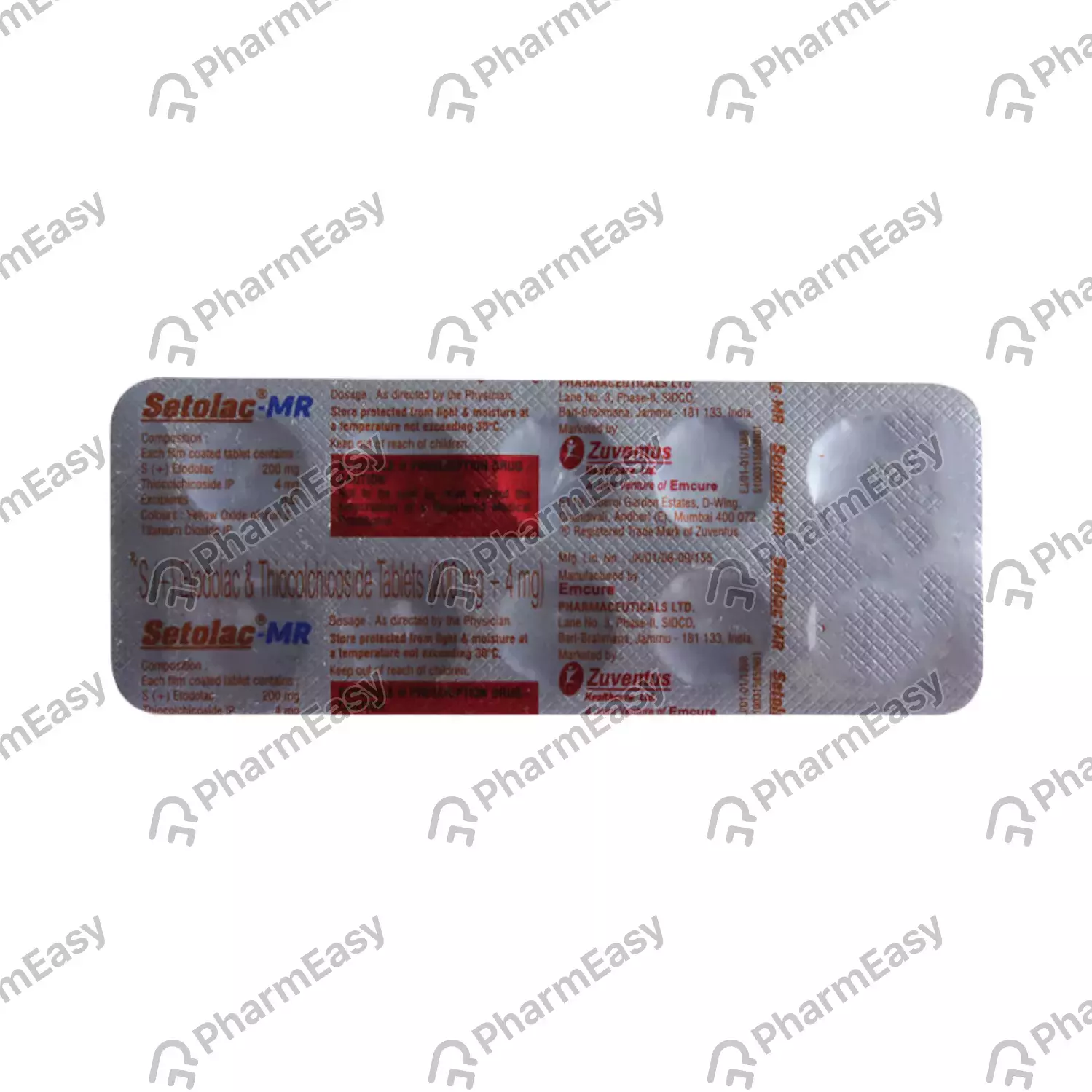 SETOLAC MR TAB