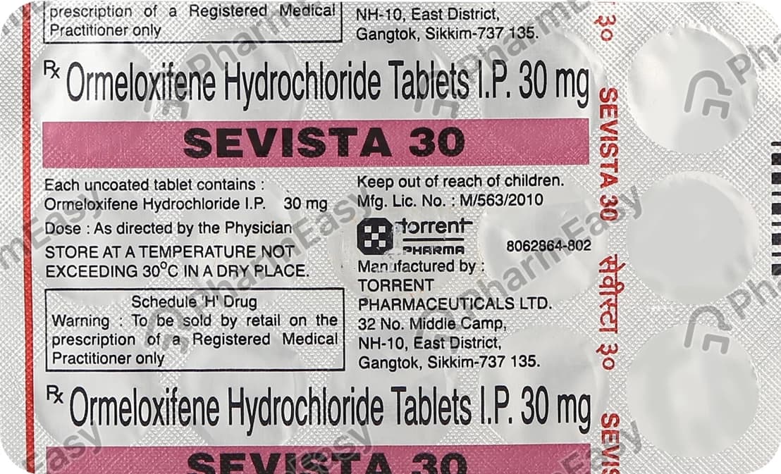SEVISTA TAB 30MG