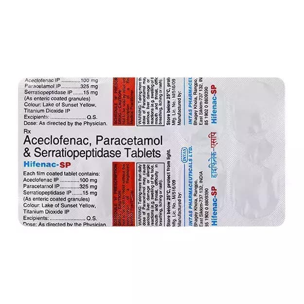 SFENAC TAB 10`S