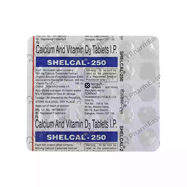 Shelcal 250 Tablet