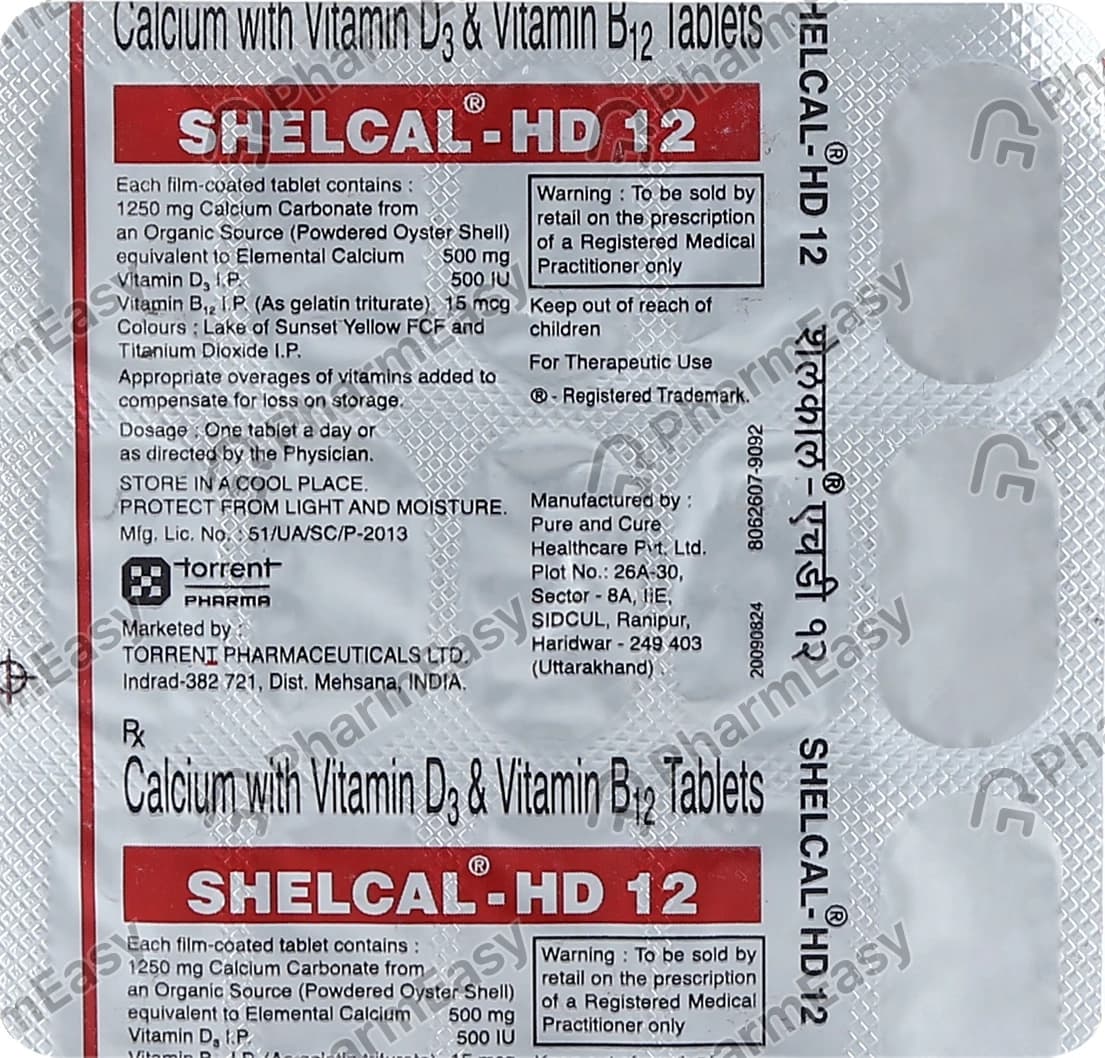 SHELCAL HD 12