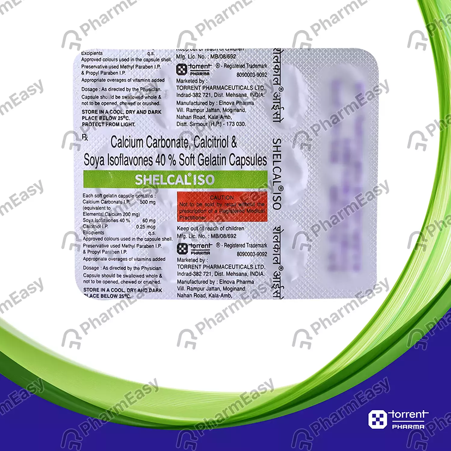 SHELCAL ISO CAPS