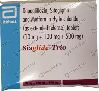 SIAGLIDE TRIO 500MG TAB 10`S