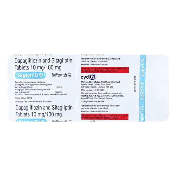 SIGLYN D 100/10MG TAB 10S